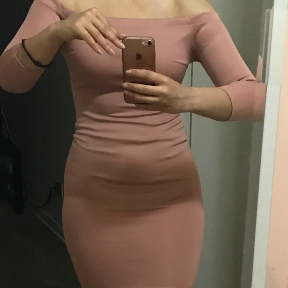Pink dress